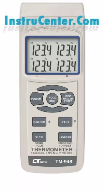 ترمومتر تماسی چهارکاناله  مدل TM-946 ساخت کمپانی لوترون