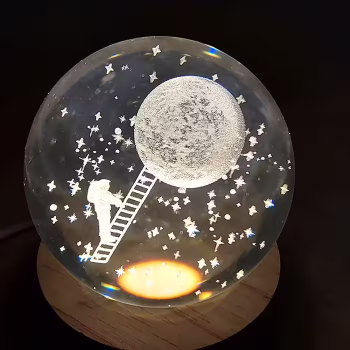 گوی چراغ خواب فضانورد سایز متوسط 36737 (کد12)