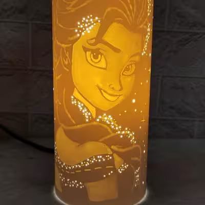 چراغ خواب کودک دکوراتیو طرح السا