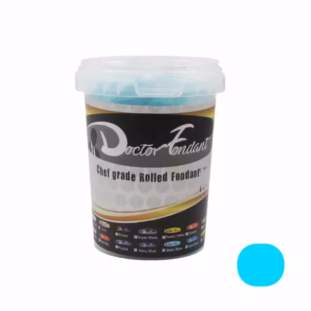 فوندانت آبی روشن دکترفوندانت