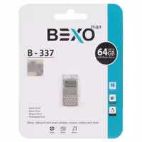 فلش مموری بکسو مدل B-337 USB2.0 ظرفیت 64 گیگابایت