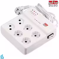 محافظ لوازم کامپیوتری صوتی و تصویری ساکو مدل 6 خانه کلیدار ارتدار 22601