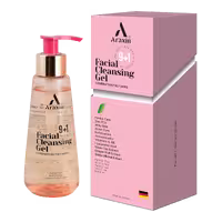 ژل شستشوی گیاهی صورت اراکسین مناسب پوست چرب و مختلط حاوی هیالورونیک اسید و عصاره چای 175 میل