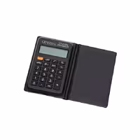 ماشین حساب جیبی کاور دار