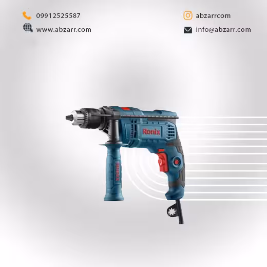 دریل 13 میلیمتری چکشی 750 وات مدل 2214K رونیکس Ronix (( اقساط یک ساله ))