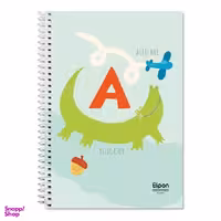 دفتر دوخط 40 برگ وزیری سیمی فانتزی طرح 1336 الیپون (Elipon) کد 2901336