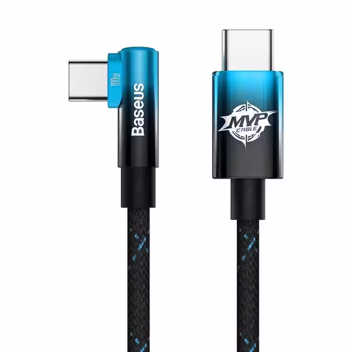 کابل USB-C باسئوس مدل MVP2 GAMING 100W طول 2 متر
