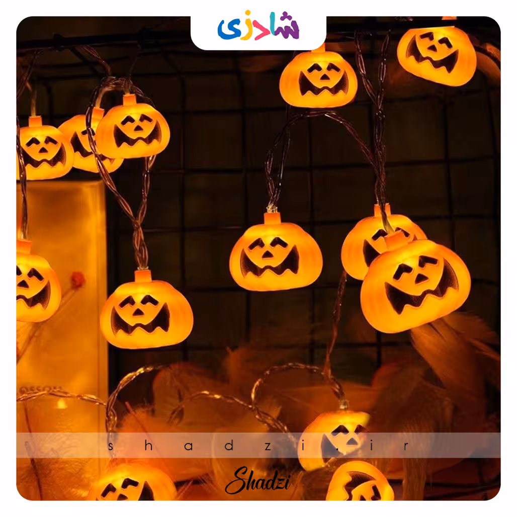 ریسه چراغدار کدوتنبل هالووین
