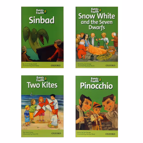 پک کامل داستان های فمیلی اند فرندز سه Family and Friends Readers 3