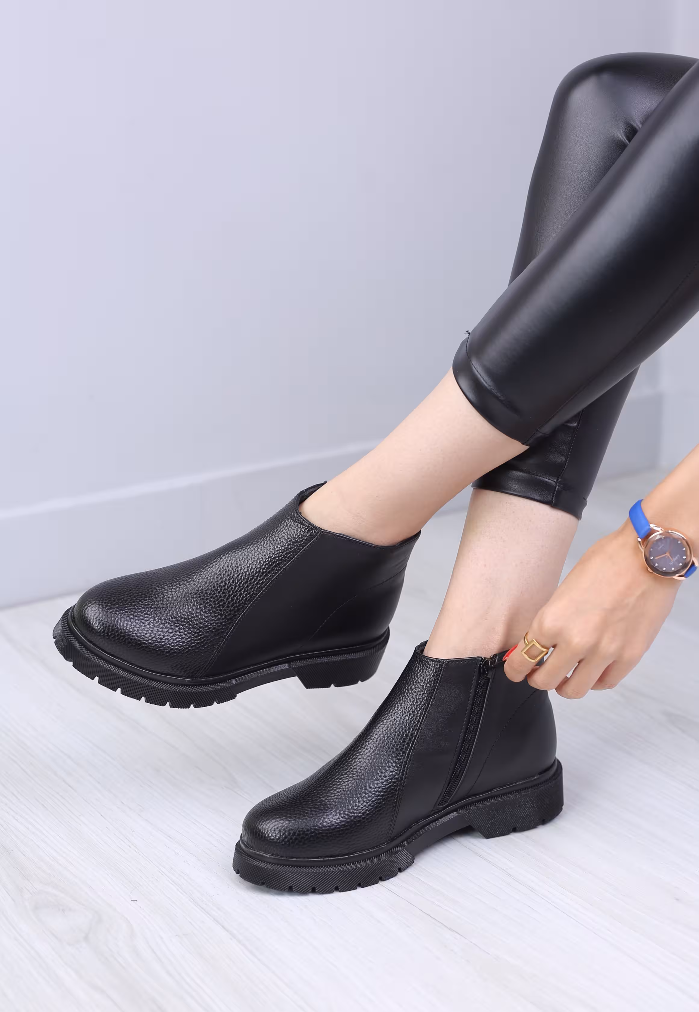 نیم بوت زنانه سه تیکه 204