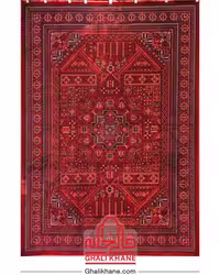 فرش تهران کلکسیون آوانگارد 1200 شانه طرح ترنج لاکی