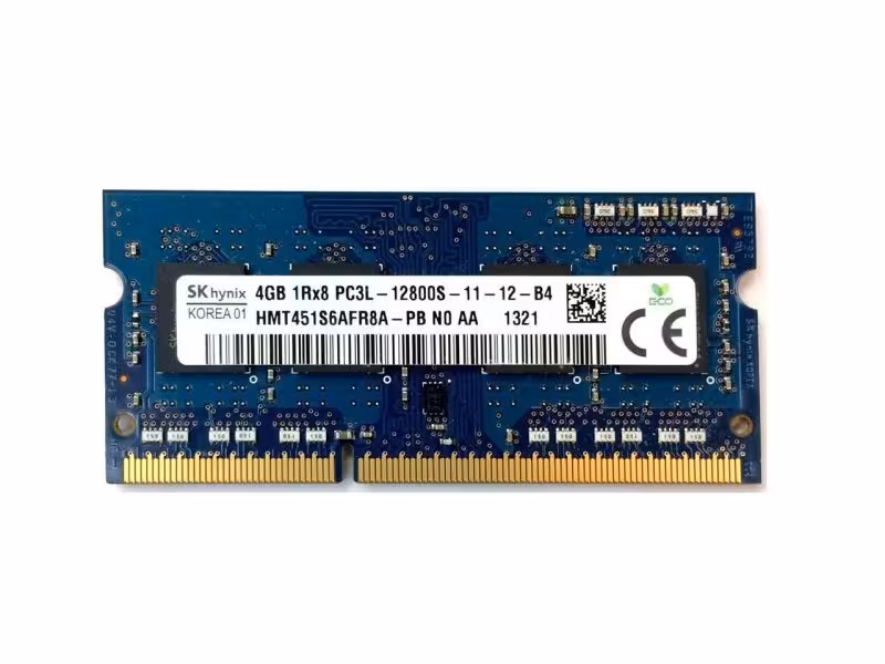 رم لپ تاپ اسکای هاینیکس مدل DDR3L 12800MHz ظرفیت 4 گیگابایت | Hynix Laptop Ram DDR3L 4GB 12800mhz