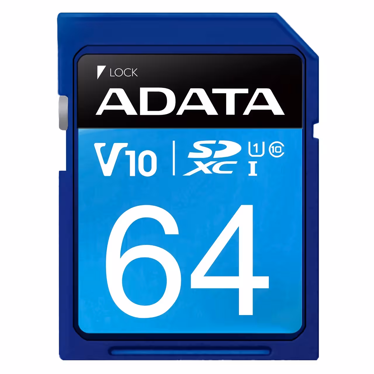 کارت حافظه SDXC ای‌دیتا مدل Premier UHS-I Class 10 ظرفیت 64 گیگابایت - 100MB/s