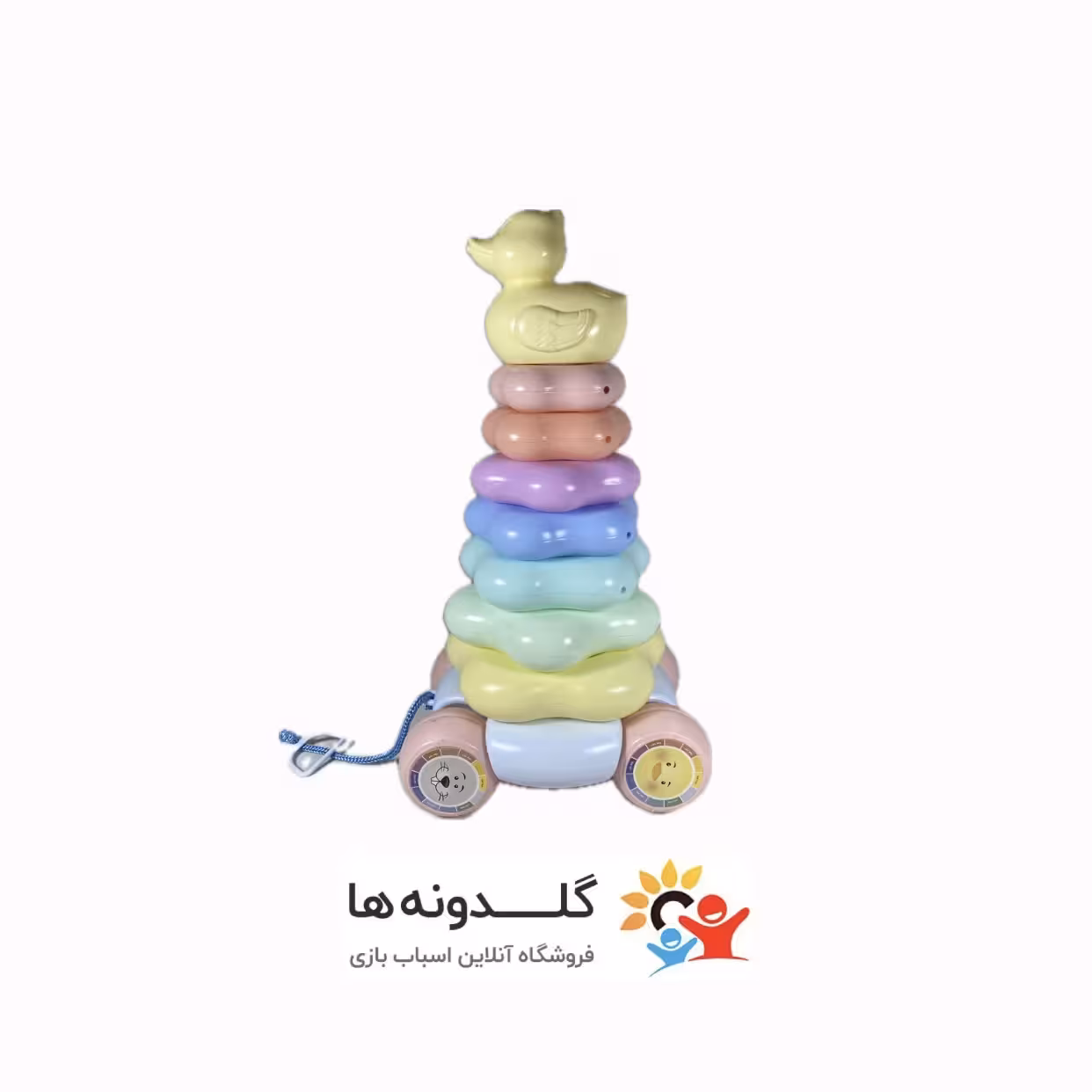 حلقه هوش چرخدار کوچک پاستیلی توری 29459