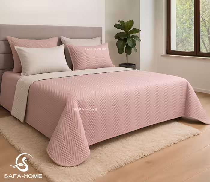 روتختی دونفره 6 تکه دورو پوست پیازی