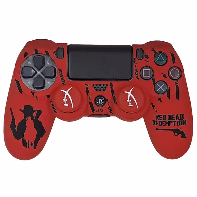 روکش دسته PS4 طرح red dead