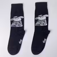 جوراب ساقدار فری سایز کت آمور سیاه