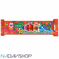 خمیر مجسمه سازی کوه نور مدل فلورسنت کد s100 مجموعه 10 رنگ