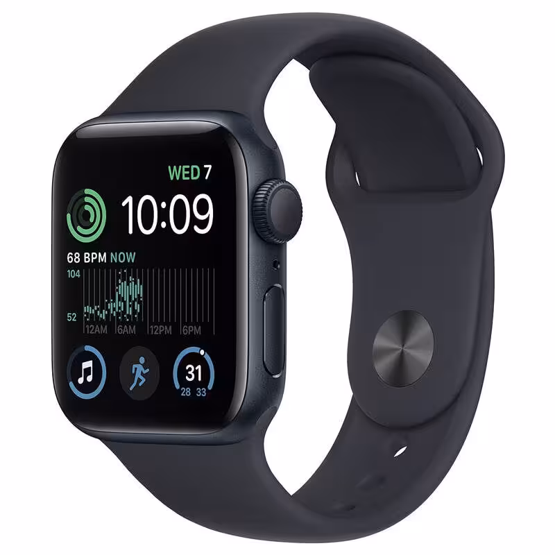 ساعت هوشمند اپل سری (Apple Watch 40mm Aluminum Case Silicone Band SE8 (2022