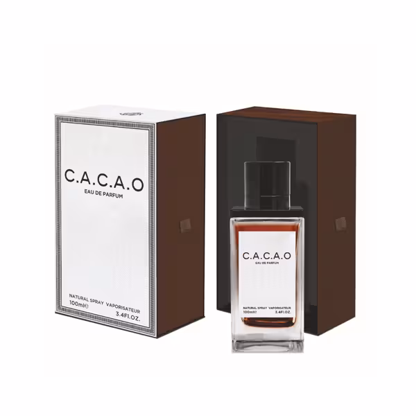 ادکلن فراگرنس ورد مدل کاکائو C.A.C.A.O حجم 100 میلی لیتر