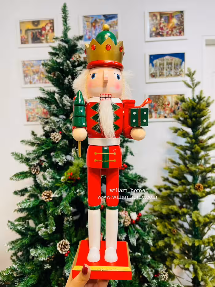 سرباز فندق شکن کریسمس 40cm قرمز‌ P-C