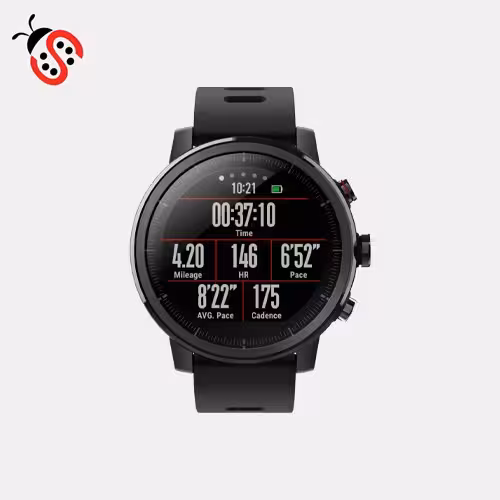 ساعت هوشمند بند چرمی Amazfit Stratos 2S شیائومی