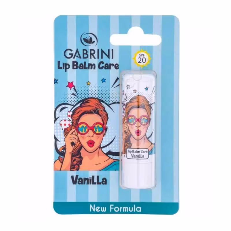 بالم لب وانیلی گابرینی Gabrini با spf 20 حجم 5 گرم