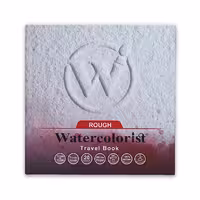 دفتر بلوک آبرنگ واترکالریست راف 20 برگ cm 19*19 (مسافرتی)