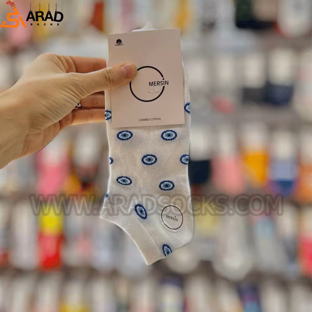 جوراب مچی طرح چشم نظر