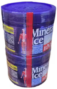 ژل مینرال آیس کاسه ای بی ام اس 200 میلی لیتر، MINERAL ICE 200 ML
