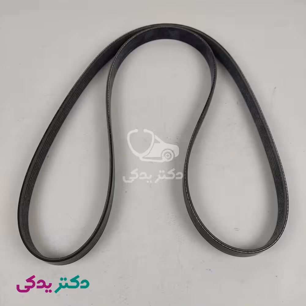 تسمه دینام پژو 206 تیپ 2 قدیم (اپتی بلت) (سایز K6-LE 1560) شرکتی ایساکو اصل 2070101813