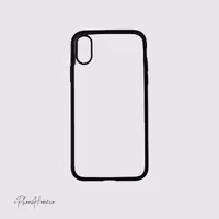 قاب اسلیکتو شفاف دور مشکی مناسب iPhone x (7830)