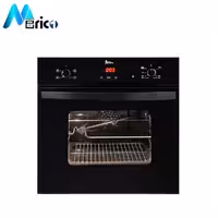 فر برق و گاز اخوان کد F21 شیشه مشکی پنل مکانیکی