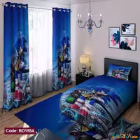 ست اتاق خواب پسرانه طرح سونیک کد BD1554