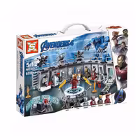 لگو مدل آزمایشگاه آیرونمن کد sx 4017