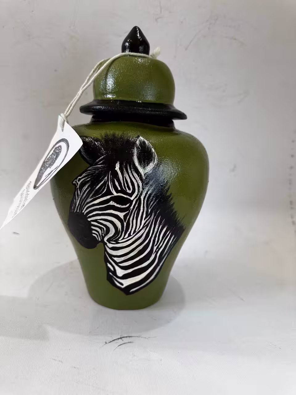 جینجرجار نقاشی شده گوره خر کد 143