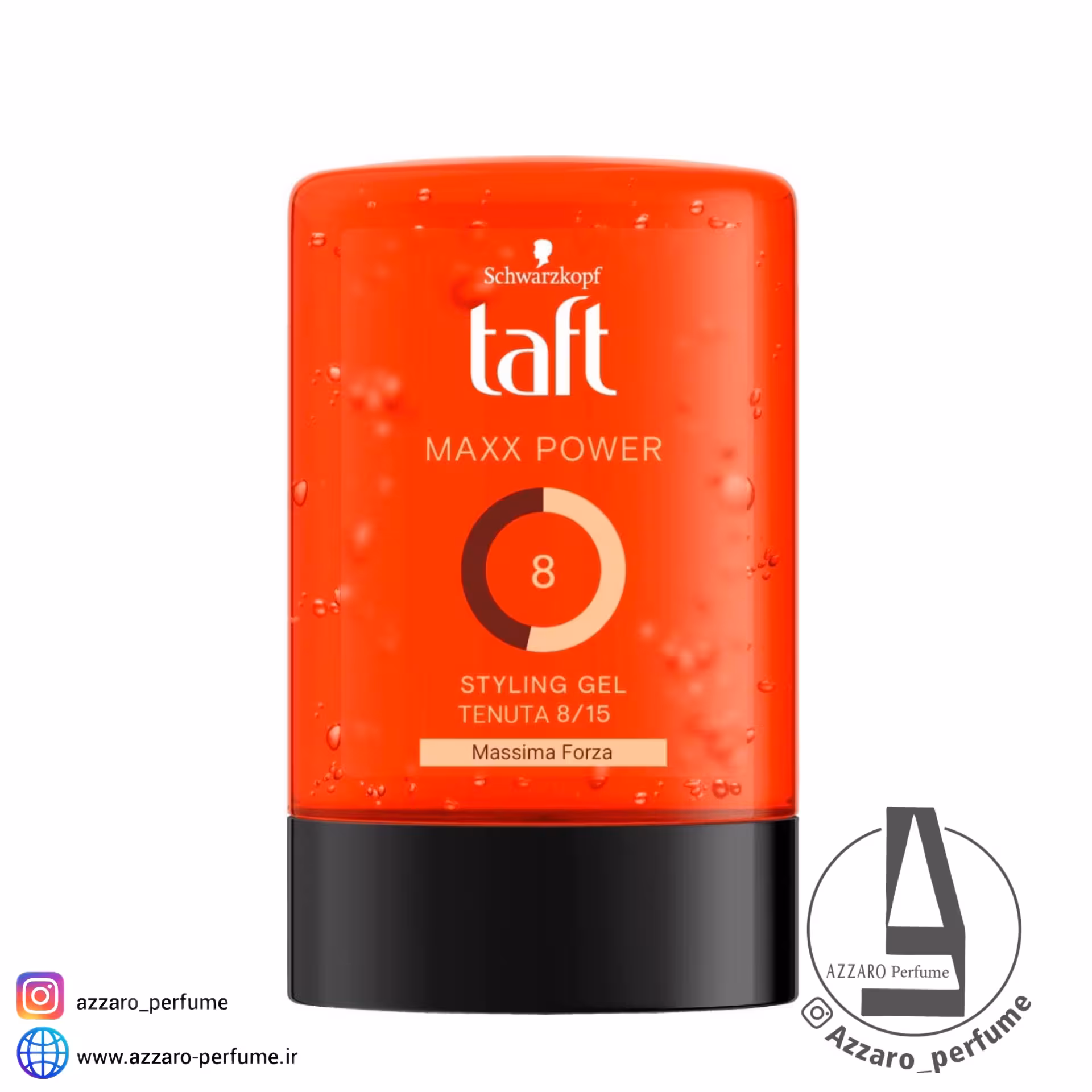 ژل مو تافت مدل Maxx Power 8 حجم 300 گرم