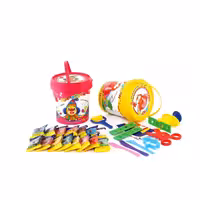 خمیر سطلی 15رنگ پلمپ دار کد1056