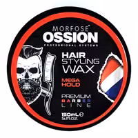 واکس مو مورفوس Ossion سری Premium Barber مدل Mega Hold حجم 150 میل