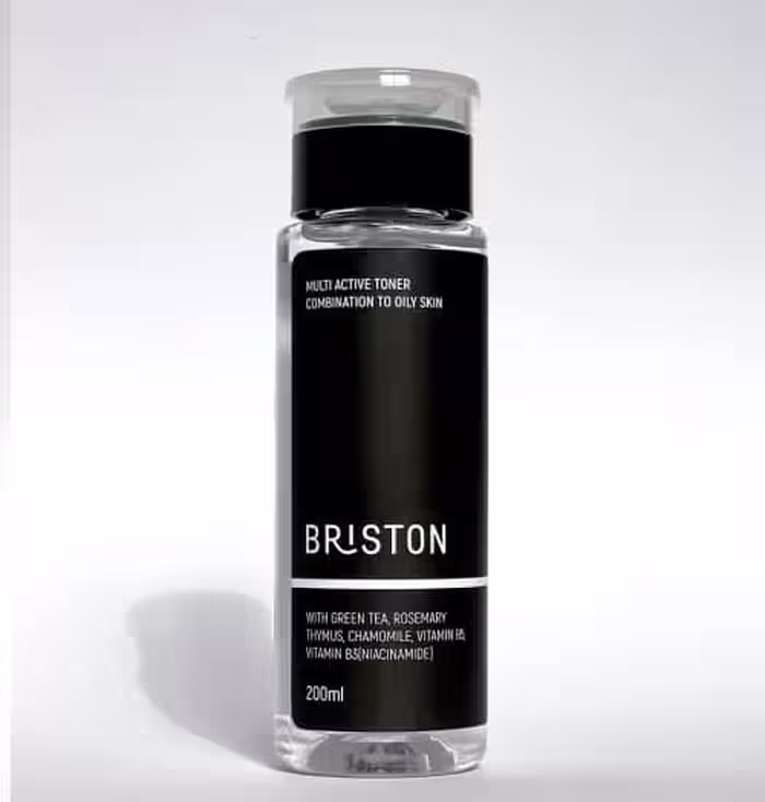 تونر مولتی اکتیو ویتامینه بریستون پوست مختلط تا چرب 200میلBRISTON MULTI ACTIVE TONER