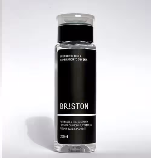 تونر مولتی اکتیو ویتامینه بریستون پوست مختلط تا چرب 200میلBRISTON MULTI ACTIVE TONER