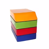 جعبه تشک پرشی سطوح چهارگانه مدل Vaulting Trapezoid Box Mat