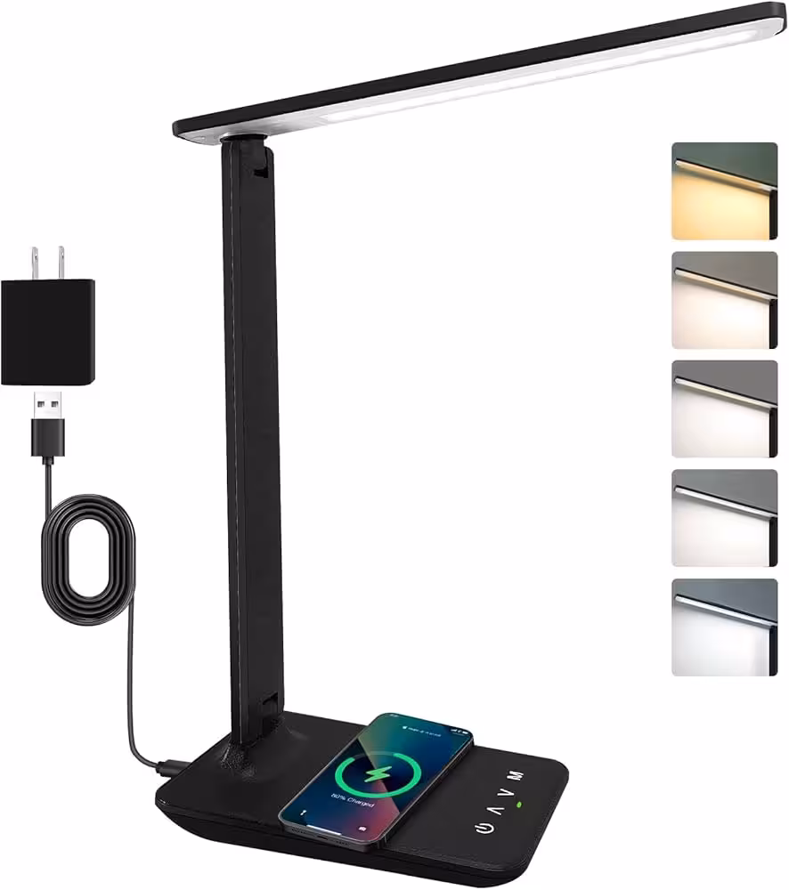 چراغ رومیزی شارژر دار