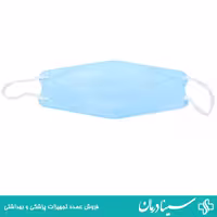 ماسک فست آبی مدل سه بعدی بسته 5 عددی