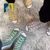 جوراب سه بعدی طرح کفش