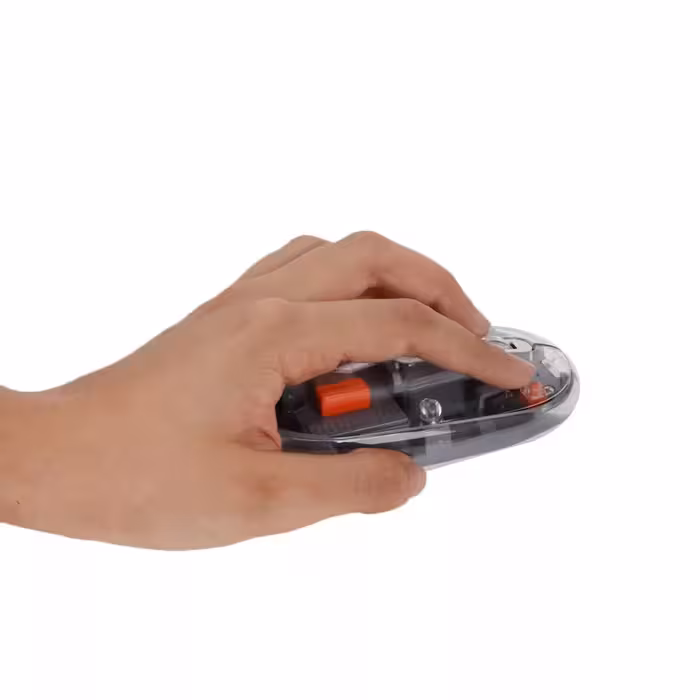 ماوس بی سیم گرین لاین مدل TRANSPARENT MOUSE LITE