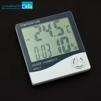 دماسنج، رطوبت سنج و ساعت دیجیتال