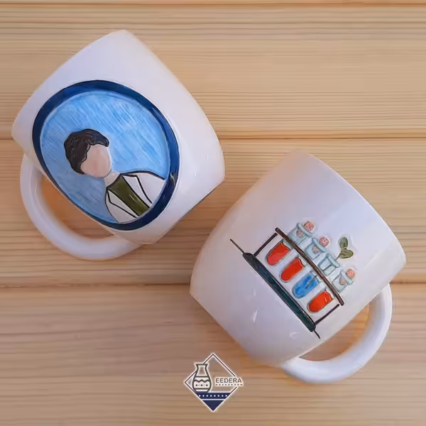 ماگ آقا آزمایشگاه
