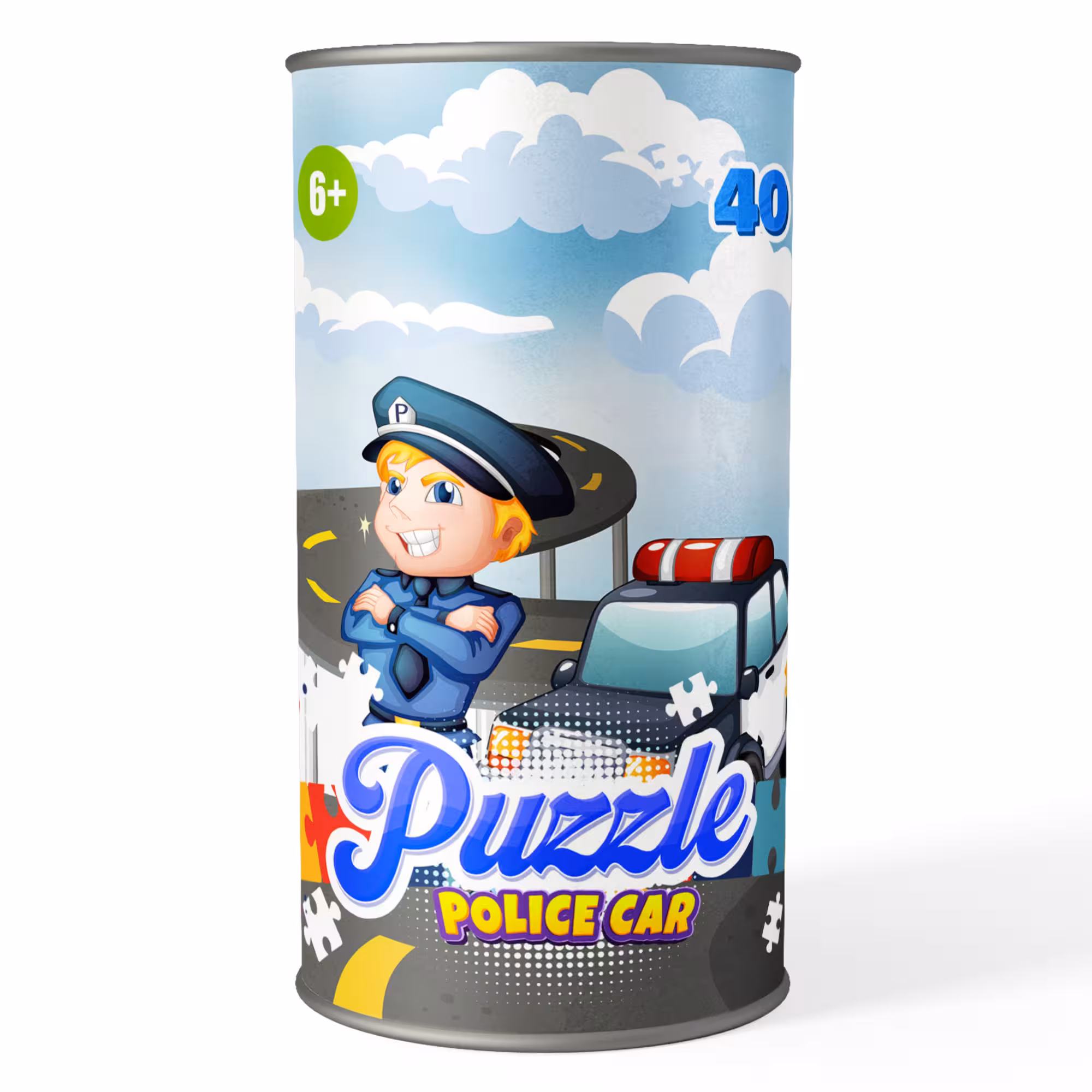 پازل 40 تکه کارتون پلیس