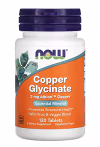 مس گلیسینات 120 کپسول‌ NOW